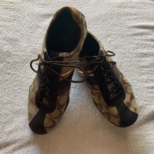 GENUINE Coach Jayme Canvas Sneakers Women 9M